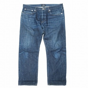 アーペーセー A.P.C. PETIT STANDARD JEAN DROIT ETROIT ボタンフライ スタンダード デニム パンツ ジーンズ ウォッシュ Gパン/5 メンズ