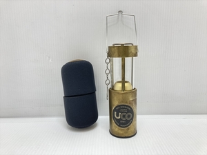 下松)UCO ユーコ キャンドルランタン ブラス 収納ケース付き 現状品 アウトドア キャンプ ◆★J240126R01A MA25A