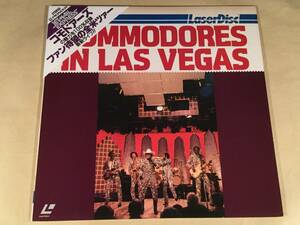 LD(レーザー)■コモドアーズ／IN LAS VEGAS 全米ツアー・ライブ■三角帯付美品！