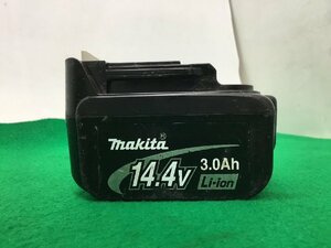 【中古品】★makita(マキタ) 14.4v3.0Ahリチウムイオンバッテリー残量表示無し BL1430 (A-42634) ITY195630OUG