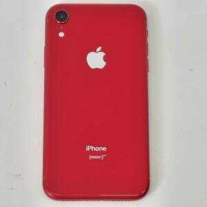 1円スタート Apple iPhoneXR 128GB (PRODUCT)RED A2106 MT062J/A バッテリ81% SIMフリー 24e菊TK