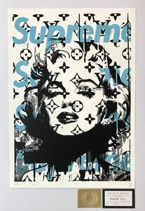 DEATH NYC アートポスター 世界限定100枚 ポップアート マリリンモンロー アンディウォーホル ヴィトン Banksy シュプリーム 現代アート 
