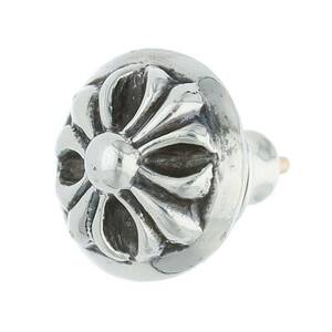 クロムハーツ Chrome Hearts STUD CRSBLL/クロスボールスタッド シルバーピアス 中古 SJ02