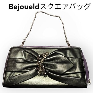 Bejoueld ビージュエルド スクエアバッグ クラッチバッグ パーティバック ロング財布 パーティーバッグ