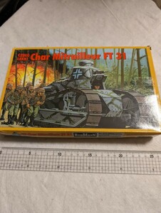 送料込み！ＲＰＭ 1/72 シャール　ＦＴ３０ ドイツ軍鹵獲タイプ　未組み立て