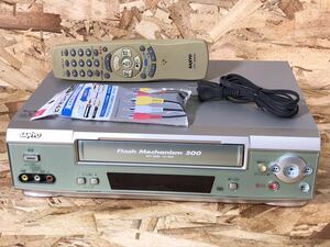 ☆美品☆フルメンテナンス品 SANYO VZ-H502☆VHS再生デッキ☆再生動作確認済み☆超激レアなSANYOのビデオデッキ☆高速早送り巻き戻し可能☆