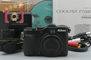 【中古】Nikon ニコン COOLPIX P7000 ブラック コンパクトデジタルカメラ 元箱付き