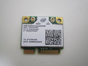 NEC LaVie LL770/D PC-LL770DS 無線LANカード Intel Advanced-N 6205 62205ANHMW 中古動作品【管理:C28】