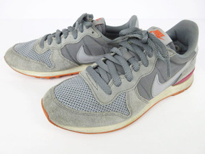 ナイキ NIKE WMNS INTERNATIONALIST ウィメンズインターナショナリスト スニーカー 629684-005 グレー 24cm レディース