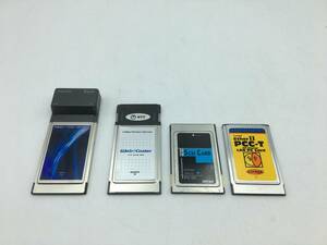 l【ジャンク】PCMCIA 4枚セット FOMA M2501 HIGH-SPEED WBC FT-STC-SH SCSI CARD IFC-DC EtherⅡ PCC-T 