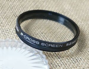 kenko R-CROSS SCREEN 52mm クロスフィルター　ケンコー