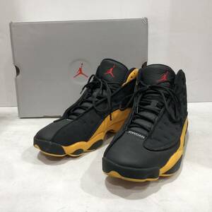 【NIKE】 ハイカットスニーカー ナイキ 28cm 黄 イエロー AIR JORDAN 13 RETRO エアジョーダン 414571-035 ts202403