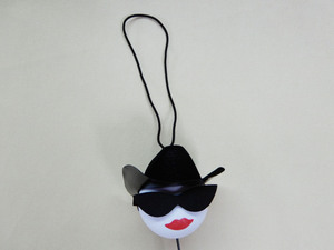 Cool Cow Girl Antenna Topper【定形外郵便発送可】アンテナの先端に付けるアンテナトッパー カウガール