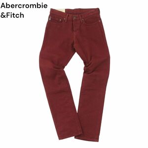 Abercrombie&Fitch アバクロンビー＆フィッチ SKINNY★ スキニー カラー デニム パンツ ジーンズ Sz.28　メンズ　A4B01525_3#R