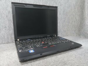 lenovo X201i 4492-BP3 Core i3-380M 2.53GHz 4GB ノート ジャンク N78559