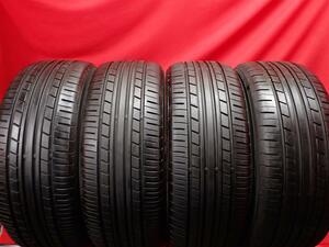 中古タイヤ 225/45R18 95W 4本セット ヨコハマ エコス ES31 YOKOHAMA ECOS ES31 8.5分山★n18 クラウン マークX オデッセイ アテンザ