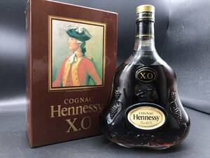 未開栓 Hennessy X.O ヘネシー ブランデー コニャック 700ml 金キャップ 40% 箱付き Z500
