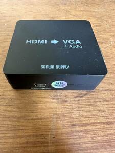 [#30] サンワサプライ VGA-CVHD6 HDMI信号VGA変換コンバーター　本体のみ