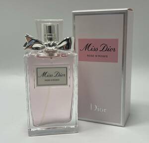 【UD205MY】美品 Miss Dior ミスディオール ローズ＆ローズ オードゥトワレ 50ml 箱有 レディース 香水 フレグランス