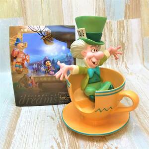 限定750個 激レア★WDCC 不思議の国のアリス Alice in Wonderland マッドハッター 帽子屋 The Mad Hatter ティーカップ★ディズニー Disney