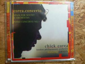 輸入盤CD チック・コリア:コリア協奏曲/六重奏曲/ピアノ協奏曲