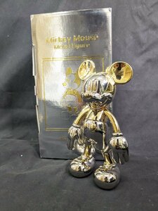 未使用 保管品 ミッキーマウス メタルフィギュア Mickey Mouse Metal Figure レア 限定品 シリアル番号0092 オブジェ ディズニーランド