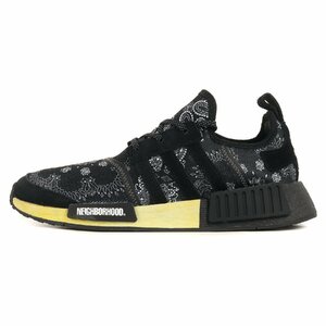 NEIGHBORHOOD ネイバーフッド サイズ:28.5cm 20AW adidas NMD R1 NBHD BANDANA GY4157 アディダス バンダナ ブラック 黒 US10.5 コラボ