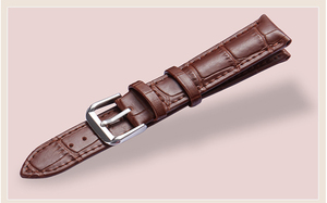 牛革 高級革 腕時計用 時計ベルト 時計用バンド Watch Band Watchband ★ファッション ★ブラウン22mm