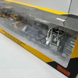 美品　開封品　NORSCOT　55208 ノースコット 1/50　CAT KENWORTH W900 AND TRAIL KING LOWBOY