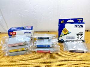 未使用　送料520円！　貴重　EPSON　エプソン　インクカートリッジ　純正品　6色パック　ブラック　セット売　長期保管品　現状品