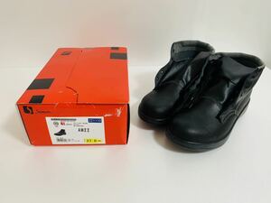 Simon　シモン　安全靴　AW22　27.0cm　牛革　ブラック　未使用品　EEE　3E　外装箱に傷みあり