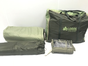 福岡)LOGOS ロゴス neos 3ルームドゥーブル XL-BJ テント F240423A9 MD23C