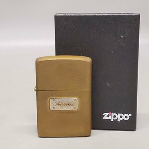 ZIPPO ジッポー 1984年製 ゴールドカラー オイルライター 火花確認済 箱入 Z5644