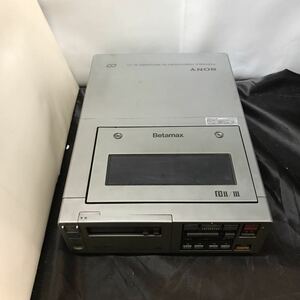 SONY ベーター用ビデオデッキ Betamax SL-F1 動作未確認 ソニー β 昭和レトロ アンティーク