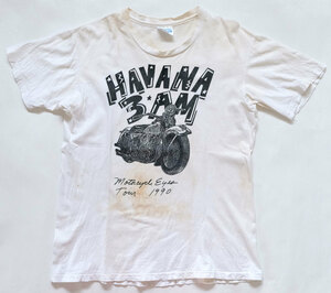 《レアTシャツ/1990年の来日公演で購入》Havana 3am●ハバナ3am●ポール シムノン/The Clash/ザ クラッシュ/Punk/パンク/ロック