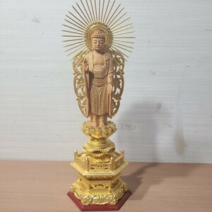 仏像 仏教美術 木彫 置物 骨董 仏壇