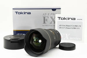 ★美品★ Tokina トキナー AT-X PRO SD 16-28mm F2.8 (IF) FX For Canon キャノン EFマウント 超広角 ズームレンズ #1177