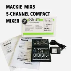 MACKIE  MIX5  5-CHANNEL COMPACT MIXER