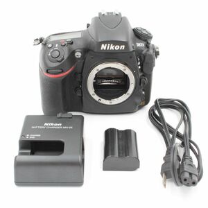 ショット数1984回。★実用品★Nikon ニコン デジタル一眼レフカメラ D800E ボディ