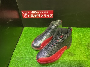 ■NIKE　スニーカー AIR JORDAN 12 RETRO BLACK/VARSITY RED　28㎝■