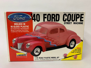 リンドバーグ 40 フォード クーペ Ford 1/25＊ストリートロッド amt MPC Rat Hot Rod ホットロッド カスタム MOONEYES ムーンアイズ 50