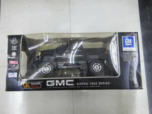 【長期在庫処分品】未使用　未開封　1/24 GMC シエラ ピックアップ　リフトアップ　ラジコン　RCカー 黒　ブラック