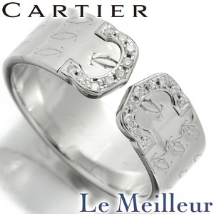 カルティエ シードゥ 2000年ホリデー限定リング 指輪 ダイヤモンド 750 18号 Cartier 中古 プレラブド 返品OK