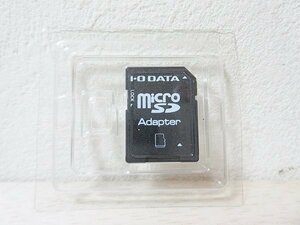 ●一円スタート●I・O　DATA　micro SD　アダプター/ad-K-44-5117-.15/専用アダプター/MemoryCard/メモリーカード/microSDカード