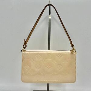 1円〜◎極美品◎LOUIS VUITTON ルイヴィトン アクセサリーポーチ ハンドバッグ ワンハンドバッグ モノグラムヴェルニ レキシントン M91010