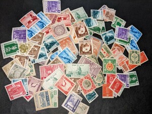 戦前の記念、普通切手1915年から1945までのまとめ品100枚以上