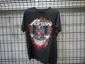 ■POISONポイズンバンドTシャツ＿サイズM　2017年