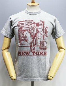 TOYS McCOY (トイズマッコイ) TAXI DRIVER 19 “NY” 76 TEE / タクシードライバー Tシャツ “NEW YORK” TMC2221 未使用品 ASH size M