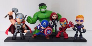 リペイント フィギュア MARVEL グリヒル ミニフィギュアコレクション マーベル アイアンマン キャプテンアメリカ ハルク ソー コトブキヤ