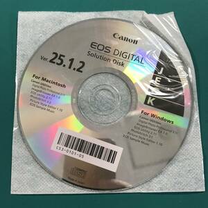 キヤノン EOS Digital Solution Disk Ver.25.1.2 中古品 R01138